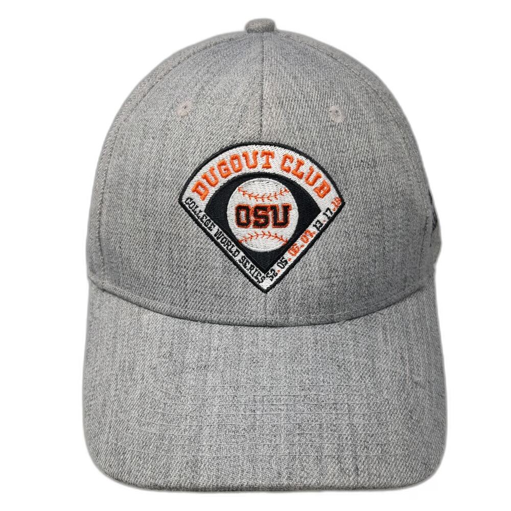 Oregon State Beavers NCAA Ivory Headwear Snapback Gray One Size Hat OSU Golf CWS